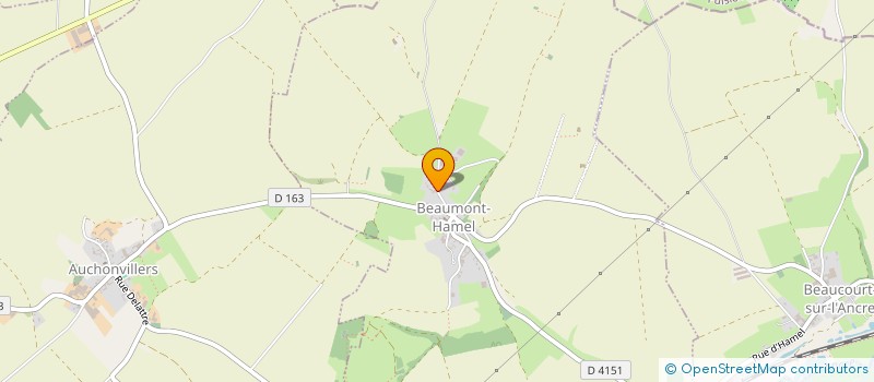 localisation de l'entreprise MADAME CATHERINE BARDE  BEAUMONT-HAMEL