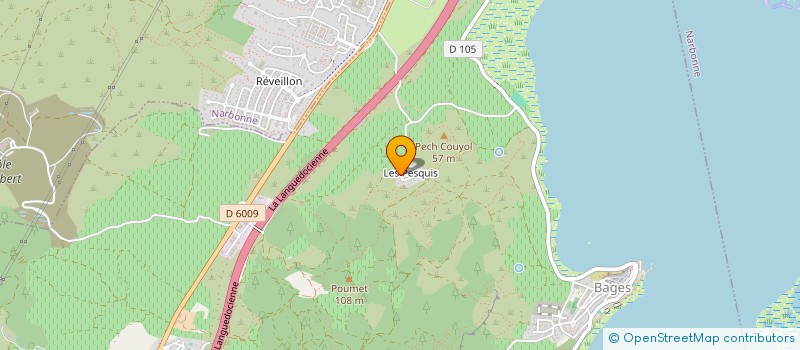 localisation de l'entreprise MADAME CATHERINE BARIAT  NARBONNE