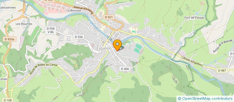 localisation de l'entreprise MADAME CATHERINE BARIVIERA à ESPALION