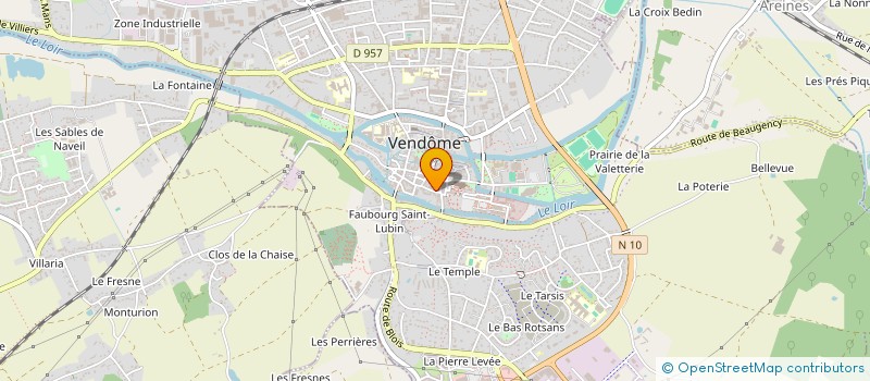 localisation de l'entreprise MADAME CATHERINE BARME à VENDOME