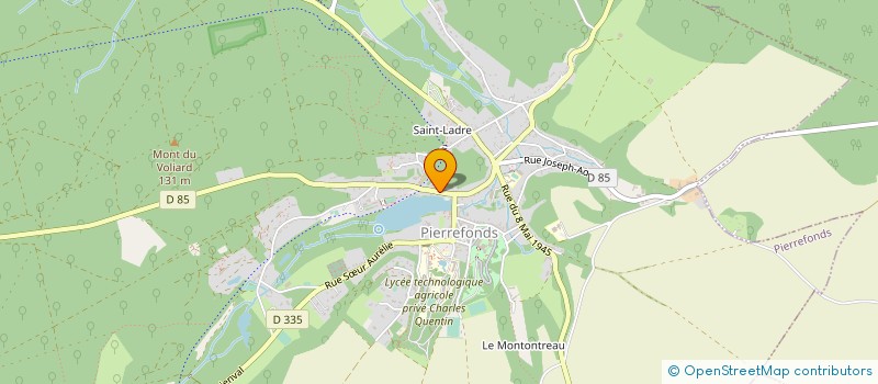 localisation de l'entreprise MADAME CATHERINE BAROCCO à PIERREFONDS