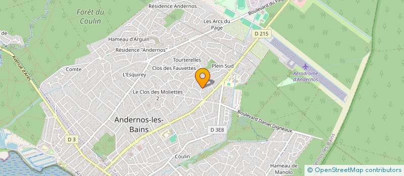 localisation de l'entreprise MADAME CATHERINE BARRAU à ANDERNOS-LES-BAINS