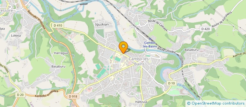 localisation de l'entreprise MADAME CATHERINE BARRE  CAMBO-LES-BAINS