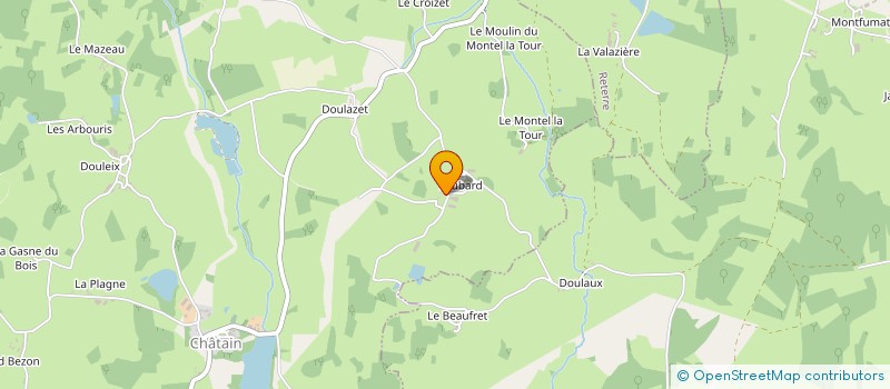 localisation de l'entreprise MADAME CATHERINE BARTHONNET  ARFEUILLE-CHATAIN