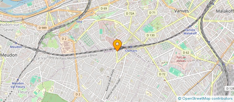 localisation de l'entreprise MADAME CATHERINE BARZEGAR à CLAMART
