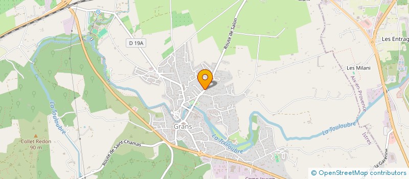 localisation de l'entreprise MADAME CATHERINE BASCOU  GRANS