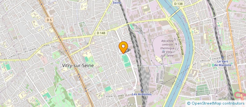 localisation de l'entreprise MADAME CATHERINE BAT NGUELE à VITRY-SUR-SEINE