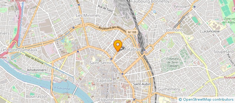 localisation de l'entreprise MADAME CATHERINE BAUDRY à TOULOUSE
