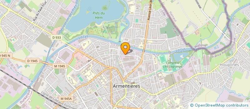 localisation de l'entreprise MADAME CATHERINE BAYLE à ARMENTIERES