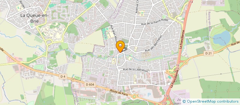 localisation de l'entreprise MADAME CATHERINE BEALE  VILLENAUXE-LA-GRANDE