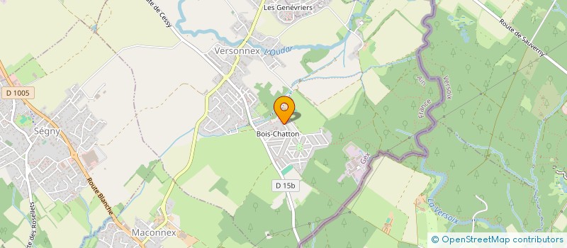 localisation de l'entreprise MADAME CATHERINE BEAULIER  VERSONNEX