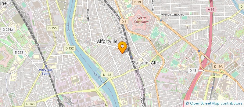 localisation de l'entreprise MADAME CATHERINE BEAULIEU à ALFORTVILLE