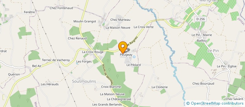 localisation de l'entreprise MADAME CATHERINE BEAUTRU  SOUSMOULINS