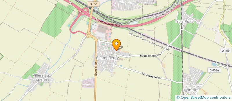 localisation de l'entreprise MADAME CATHERINE BEAUVILLIER  SILLERY