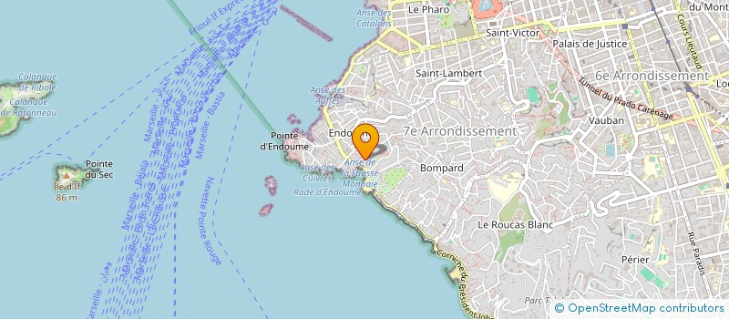localisation de l'entreprise MADAME CATHERINE BECH à MARSEILLE