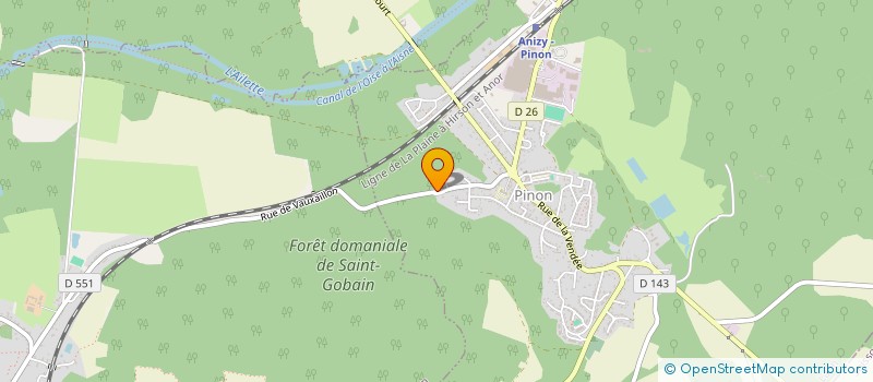 localisation de l'entreprise MADAME CATHERINE BEENEN  PINON