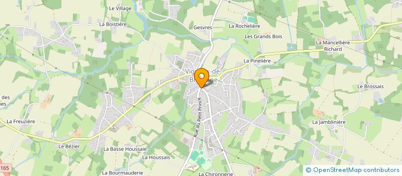 localisation de l'entreprise MADAME CATHERINE BEGNAUD  VIGNEUX-DE-BRETAGNE