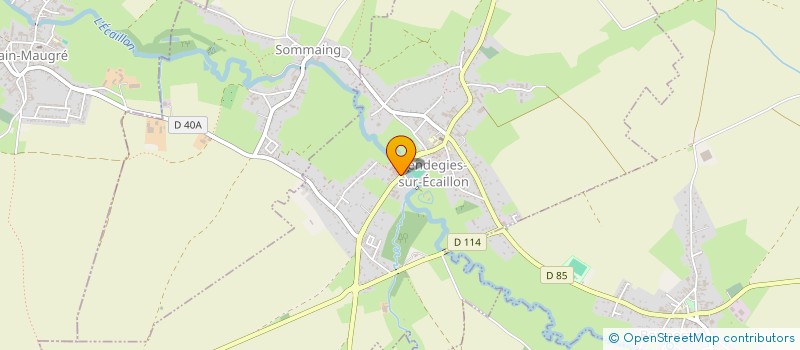 localisation de l'entreprise MADAME CATHERINE BELAID  VENDEGIES-SUR-ECAILLON