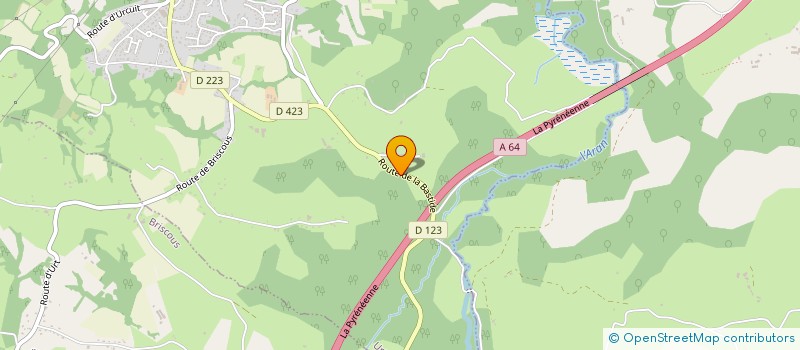 localisation de l'entreprise MADAME CATHERINE BELLECAVE à HASPARREN