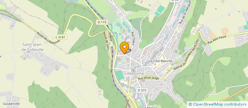 localisation de l'entreprise MADAME CATHERINE BELLENGER à LILLEBONNE