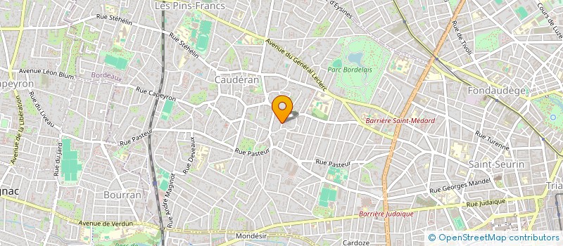 localisation de l'entreprise MADAME CATHERINE BELLIVIER à BORDEAUX