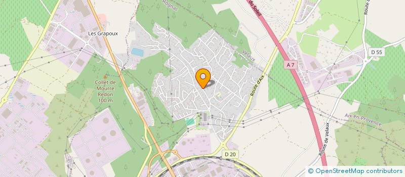 localisation de l'entreprise MADAME CATHERINE BENOIT  ROGNAC