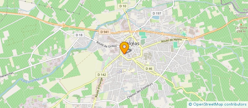 localisation de l'entreprise MADAME CATHERINE BERAUD-DUFOUR à VALREAS