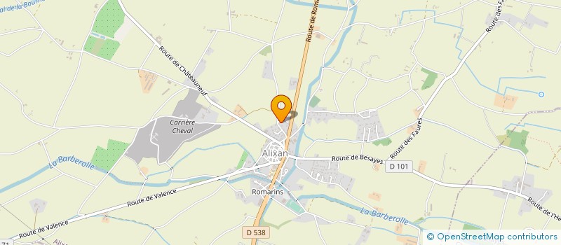 localisation de l'entreprise MADAME CATHERINE BERENGUE  ALIXAN