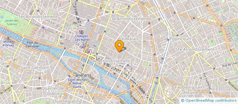 localisation de l'entreprise MADAME CATHERINE BERGEN-POINTUD  PARIS