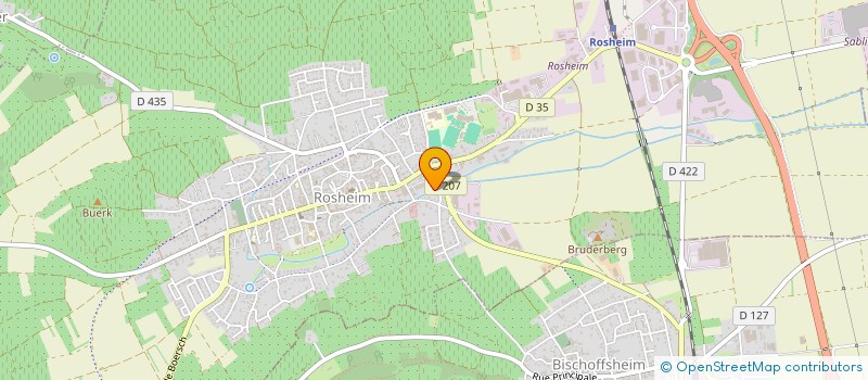 localisation de l'entreprise MADAME CATHERINE BERNHARD  ROSHEIM