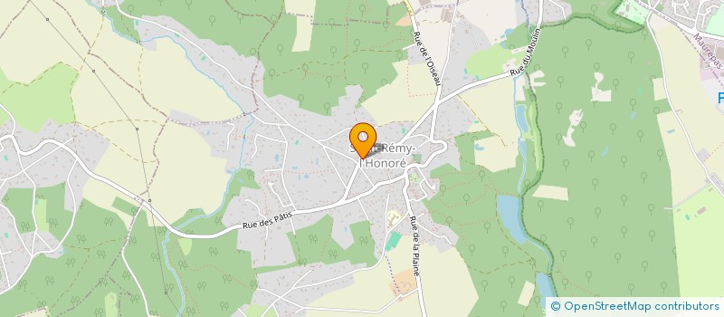 localisation de l'entreprise MADAME CATHERINE BERNHARDT  SAINT-REMY-L'HONORE