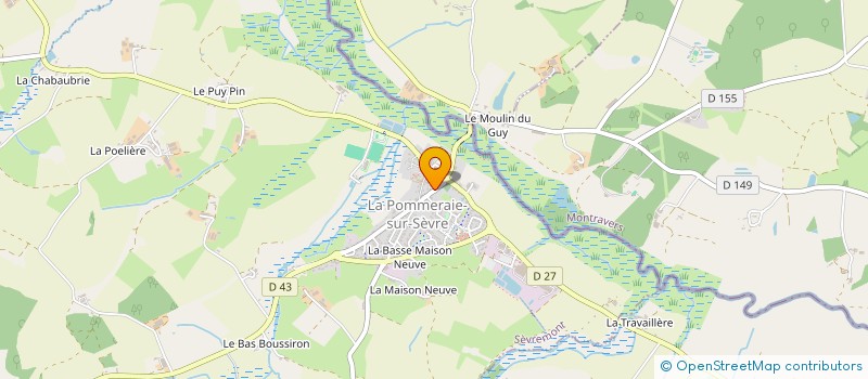 localisation de l'entreprise MADAME CATHERINE BERNIER  SEVREMONT