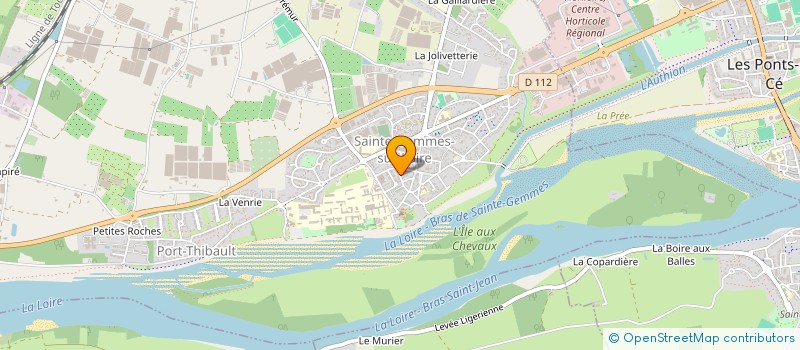localisation de l'entreprise MADAME CATHERINE BEROULE à SAINTE-GEMMES-SUR-LOIRE