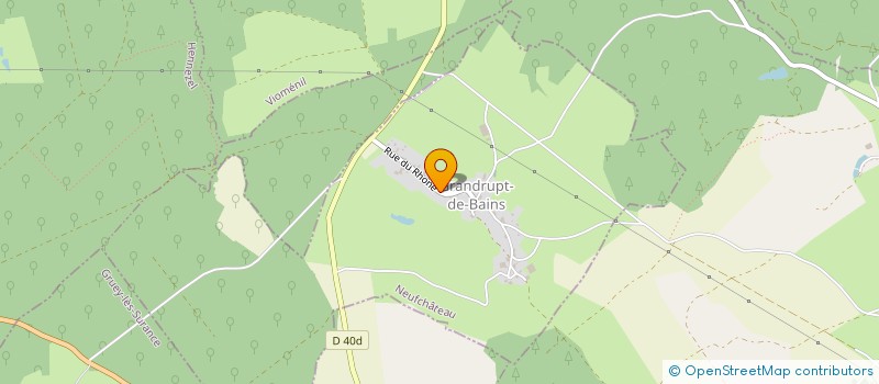 localisation de l'entreprise MADAME CATHERINE BERTAIL  GRANDRUPT-DE-BAINS