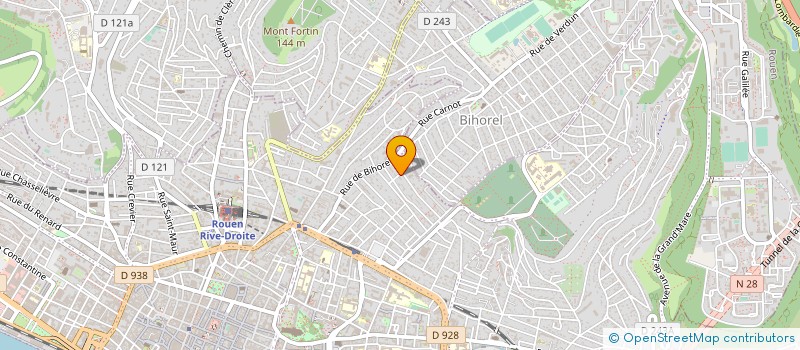 localisation de l'entreprise MADAME CATHERINE BERTAUX à ROUEN