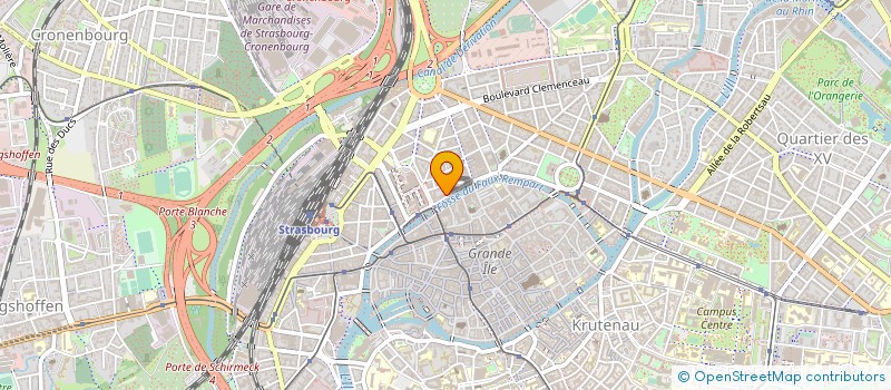 localisation de l'entreprise MADAME CATHERINE BERTHOL à STRASBOURG