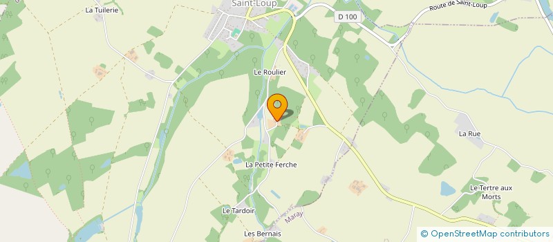 localisation de l'entreprise MADAME CATHERINE BERTON à LANGON-SUR-CHER