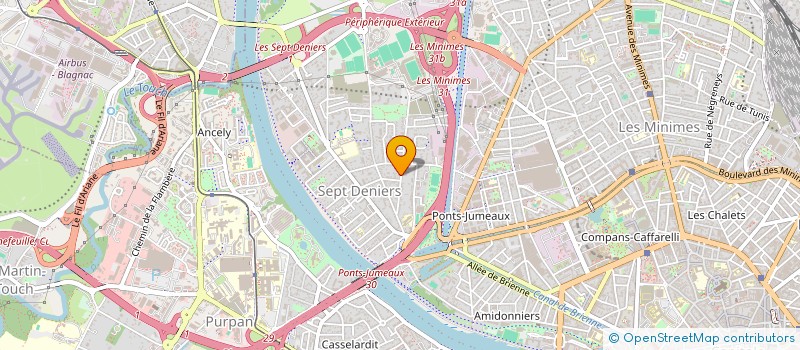 localisation de l'entreprise MADAME CATHERINE BERTRAM à TOULOUSE