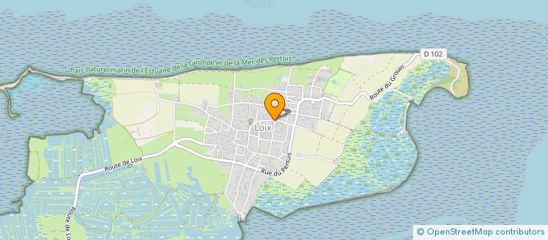 localisation de l'entreprise MADAME CATHERINE BERWITZ  LOIX