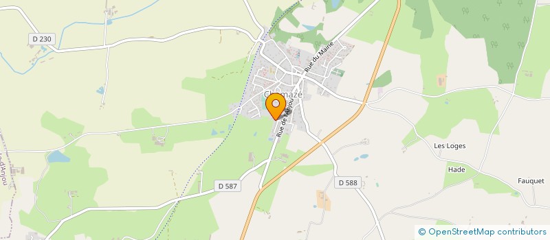 localisation de l'entreprise MADAME CATHERINE BESSON  CHEMAZE