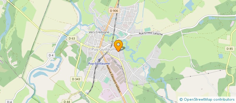 localisation de l'entreprise MADAME CATHERINE BESSON  PUY-GUILLAUME