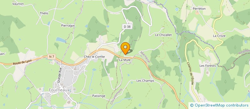 localisation de l'entreprise MADAME CATHERINE BESSON  MACHEZAL