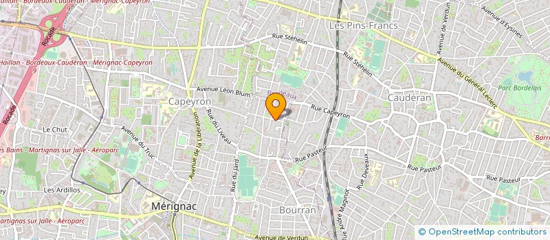 localisation de l'entreprise MADAME CATHERINE BESSOUT  MERIGNAC