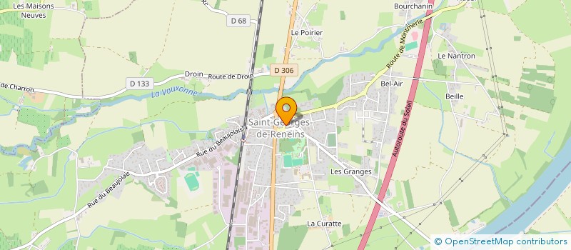 localisation de l'entreprise MADAME CATHERINE BESSY  SAINT-GEORGES-DE-RENEINS