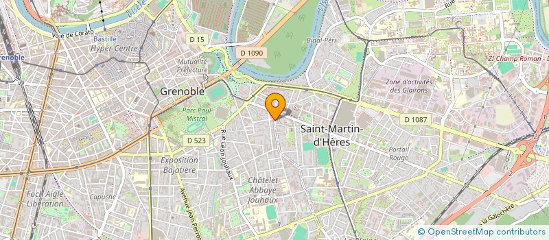 localisation de l'entreprise MADAME CATHERINE BEYNE à GRENOBLE