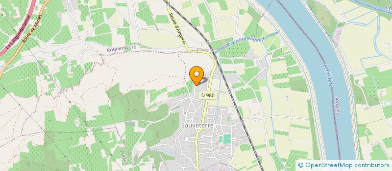 localisation de l'entreprise MADAME CATHERINE BIBAUT  SAUVETERRE