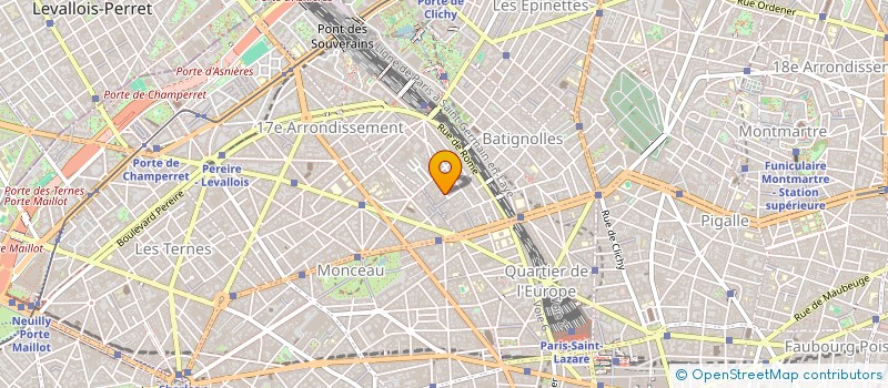 localisation de l'entreprise MADAME CATHERINE BIBOLLET  PARIS