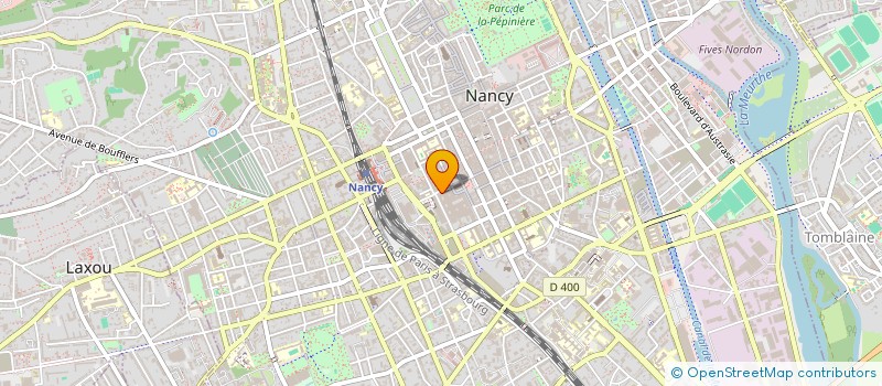 localisation de l'entreprise MADAME CATHERINE BIGONI  NANCY