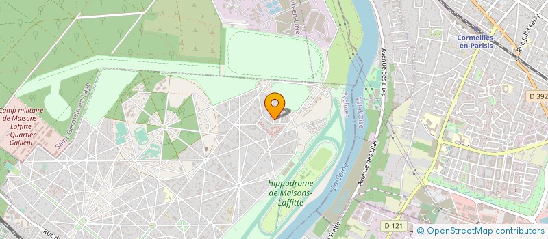 localisation de l'entreprise MADAME CATHERINE BIGOT à MAISONS-LAFFITTE