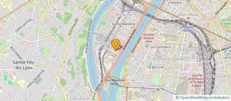 localisation de l'entreprise MADAME CATHERINE BINDLER  LYON